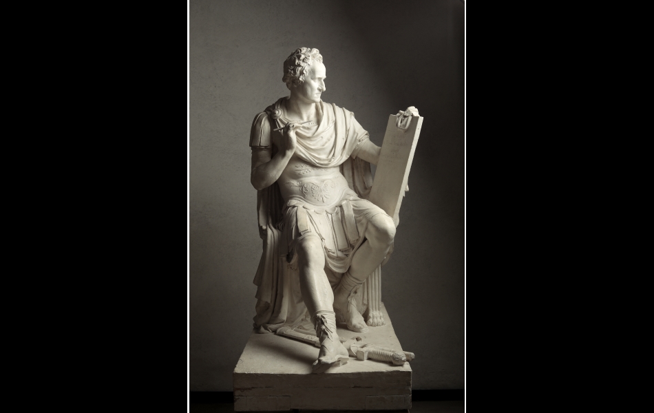 Antonio Canova, George Washington. Plaster, 1818. Gypsotheca e Museo Antonio Canova, Possagno. Photo Credit Fabio Zonta